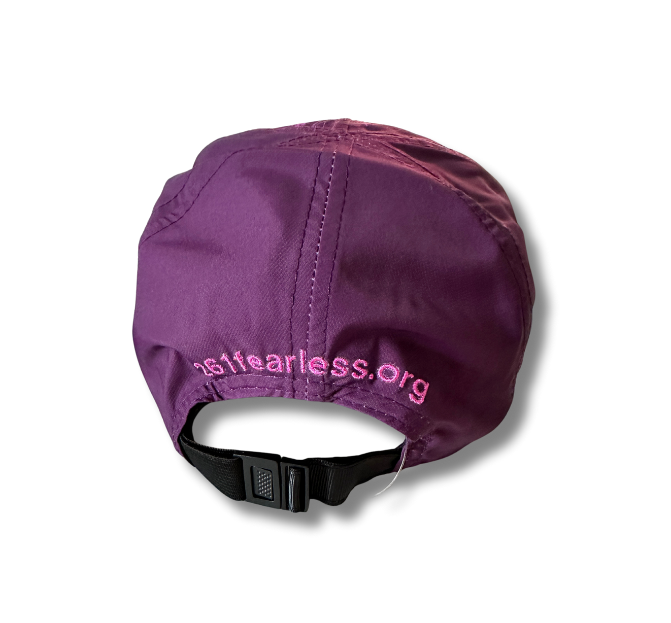 Purple running hat sales